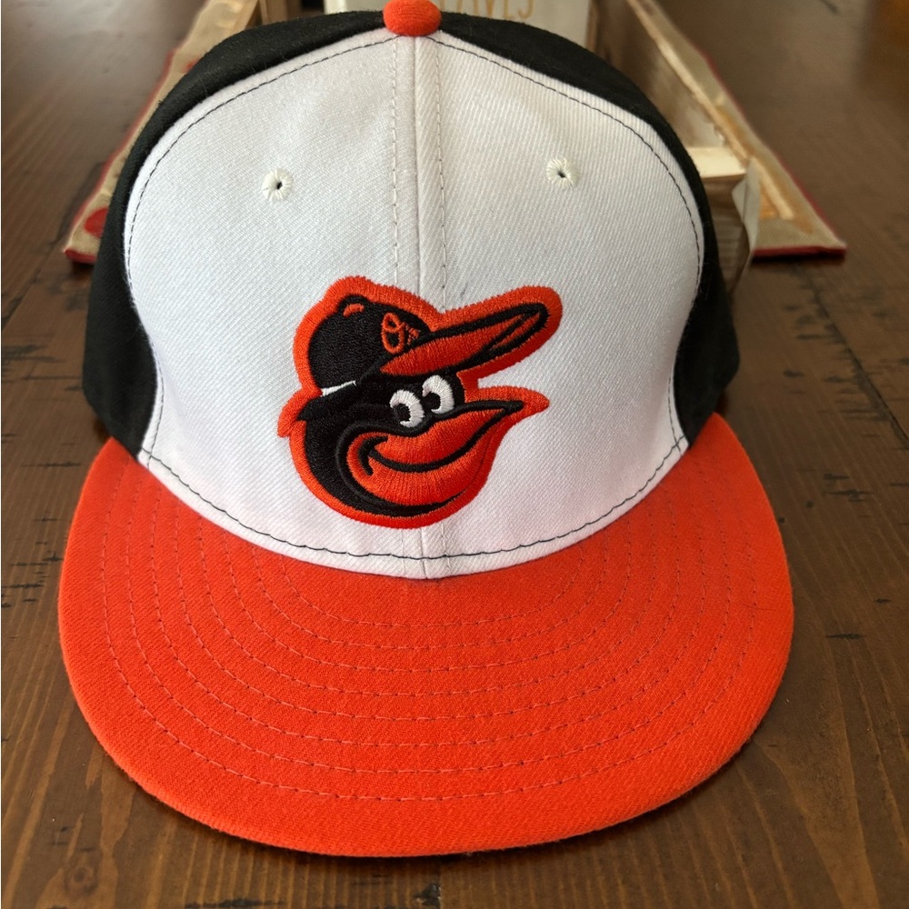 Baltimore Orioles Orange and Black Cap, Mens